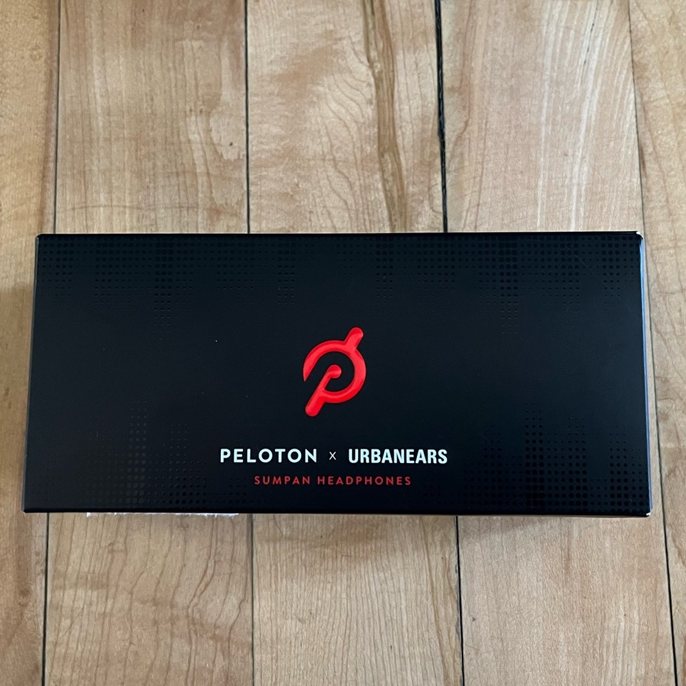 NIB Peloton x Urbanears Black Headphones